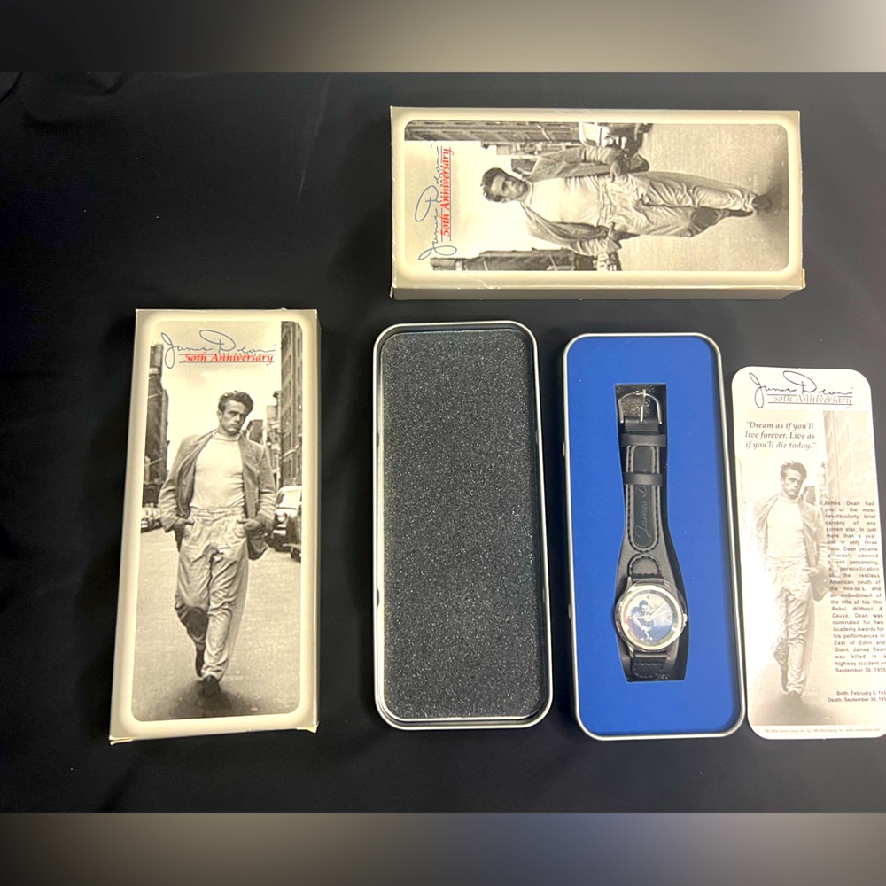 Brand New✨ James Dean 50th anniversary Collectible Watch ⌚️